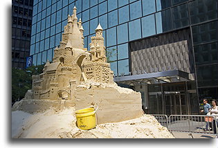 Sandcastle #7::New York City, United States::