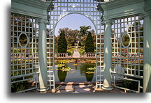 Garden Gazebo::Old Westbury Gardens, New York, USA::