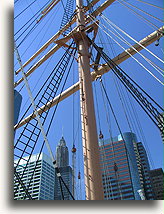 Downtown View::Seaport, New York City, USA::