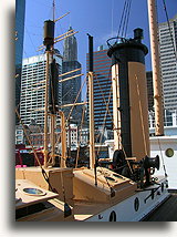 Aboard lightship Ambrose #1::Seaport, New York City, USA::