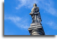 Grave Column::Sleepy Hollow, New York, USA::