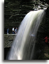 Cavern Cascade #2::Watkins Glen, New York, United States::