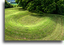 Prehistoric Mound::Serpent Mound, Ohio, USA::