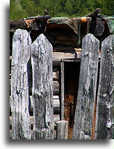 Storehouse Entrance::Fort Necessity, Pennsylvania, United States::