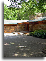 Entrance to Kentuck Knob::Pennsylvania. USA::