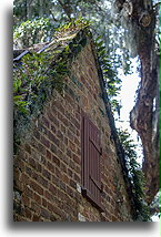 Slave Cabin::Boone Hall Plantation, South Carolina, United States::