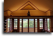 Mrs Wright Bedroom::Taliesin, Wisconsin, USA::