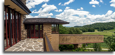 Terrace::Taliesin, Wisconsin, USA::