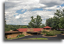 Visitor Center at Taliesin #2::Taliesin, Wisconsin, USA::