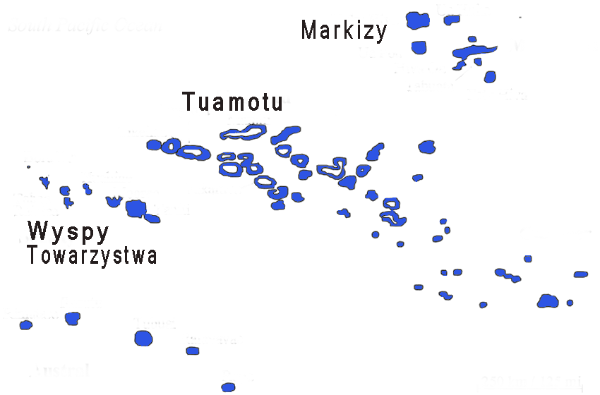 French Polynesia Map