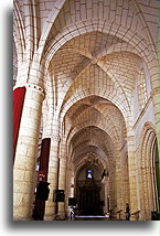 Late-Gothic Aisle::Santo Domingo, Domincan Republic, Caribbean::