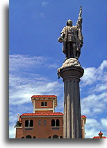 Plaza de Colon::Sun Juan, Puerto Rico, Caribbean::