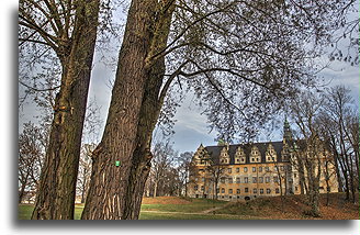 Castle Gardens::Oleśnica Castle Poland::