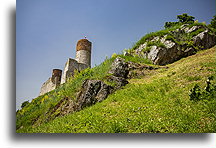 Royal Castle::Chęciny Castle, Swietokrzyskie, Poland::