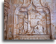 Punishment of the Pillory::Jeronimos Monastery, Lisbon, Portugal::