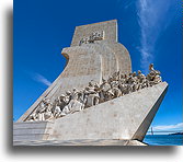 Monument on the edge of the Tagus River::Lisbon, Portugal::