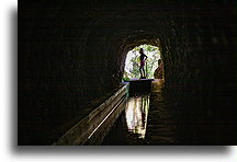 Tunel lewady::Lewada Fajã do Rodrigues, Madera, Portugalia::