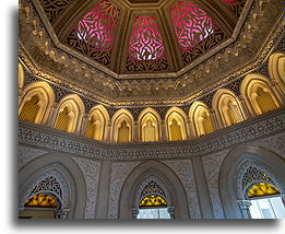 Main Dome::Monserrate Palace, Sintra, Portugal::